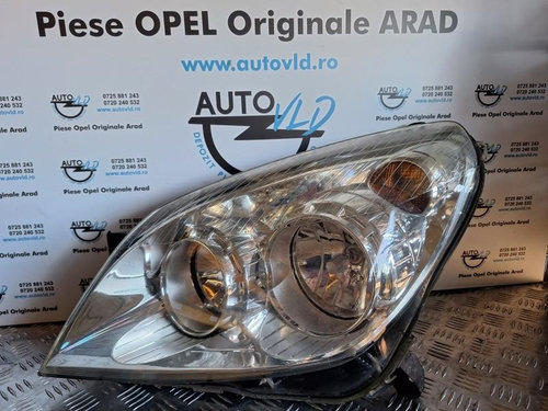 Far stanga halogen fundal crom Opel Astra H GTC 2004-2007