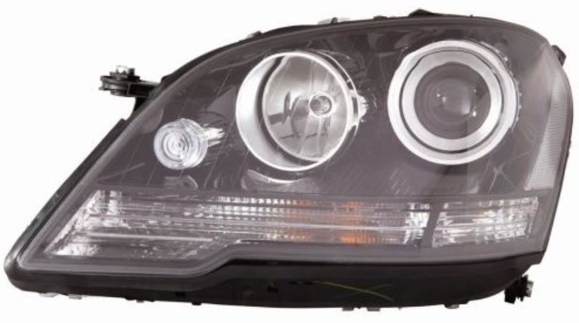 Far stanga halogen H7 interior negru Mercedes ML W164 2009+