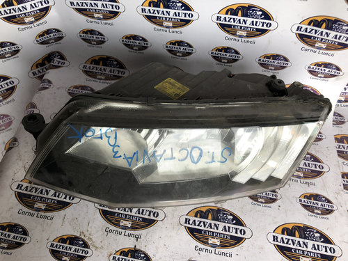 Far Stanga Halogen Skoda Octavia 3 - Motorina 2013, 5E2941015 / URECHE PRINDERE RUPTA