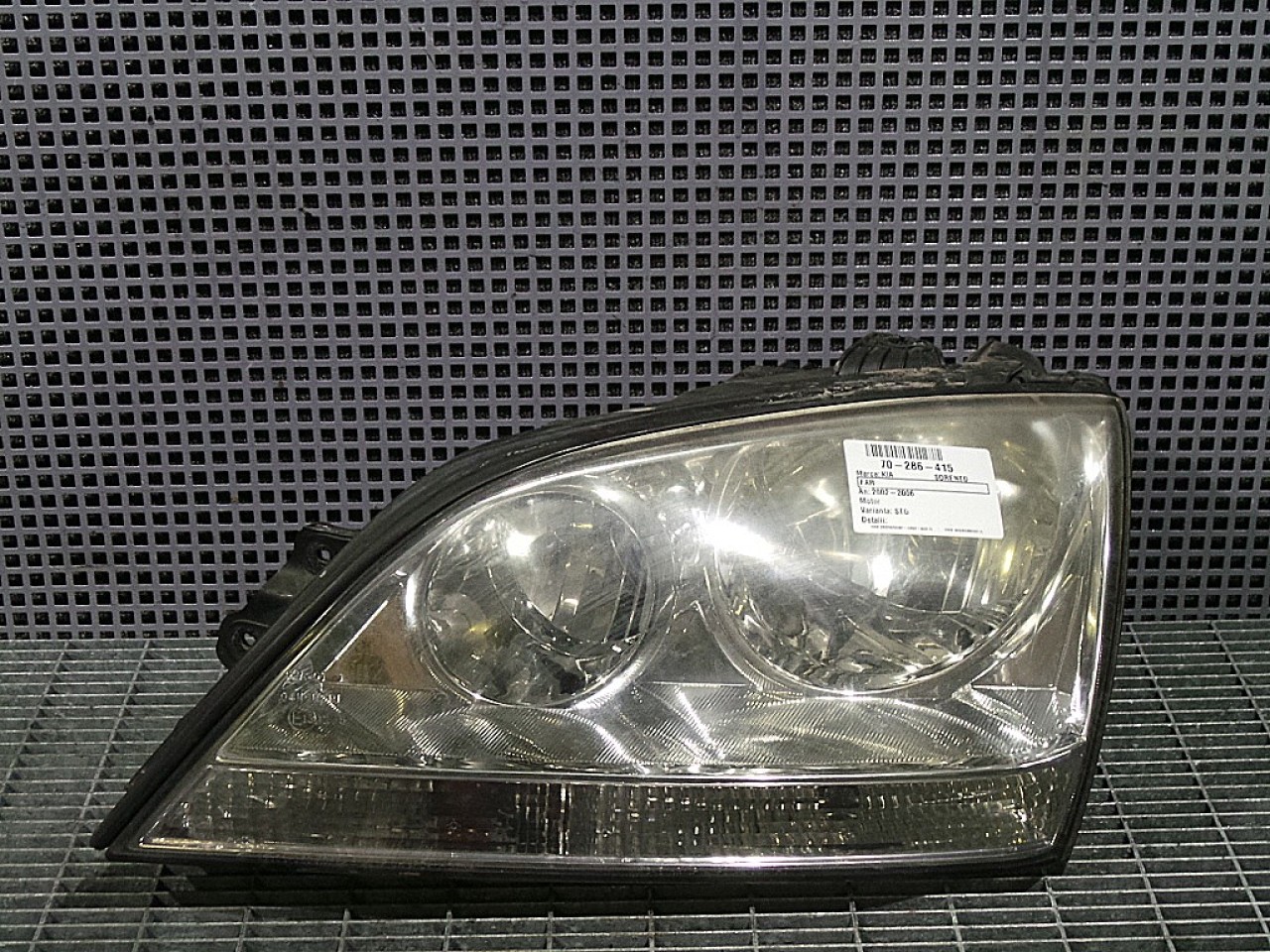 FAR STANGA KIA SORENTO - - (2002 2006)