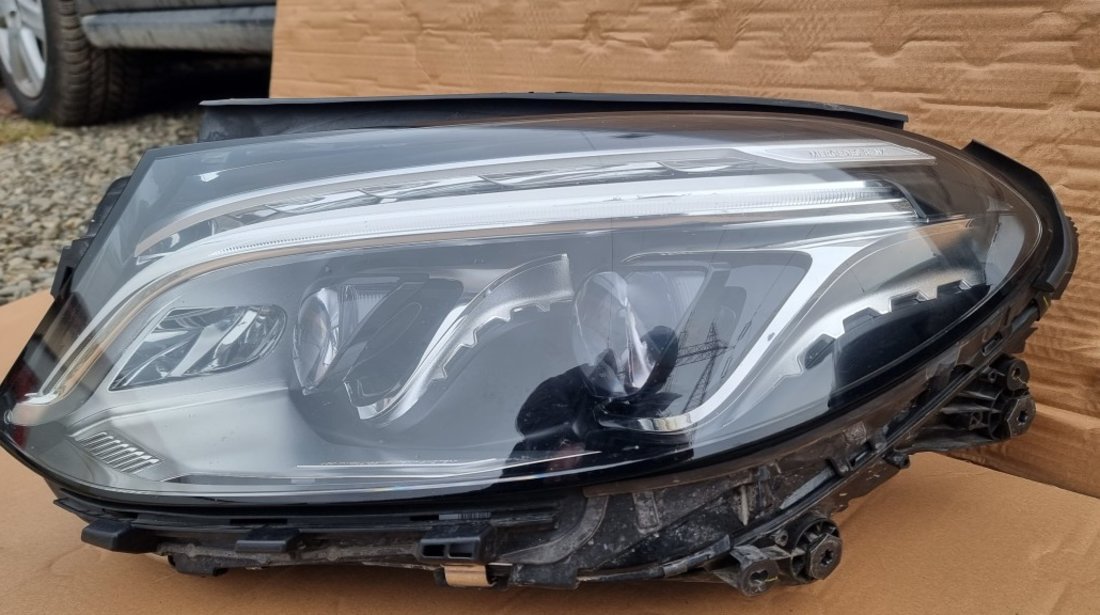 Far stanga LED ILS Mercedes GLE W166 2016 2017 2018 2019