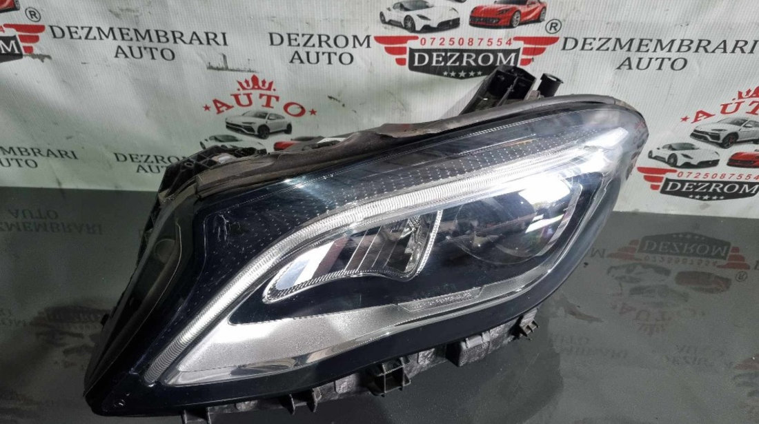 Far stanga LED original complet Mercedes-Benz GLA (X156) Facelift cod a1569067100