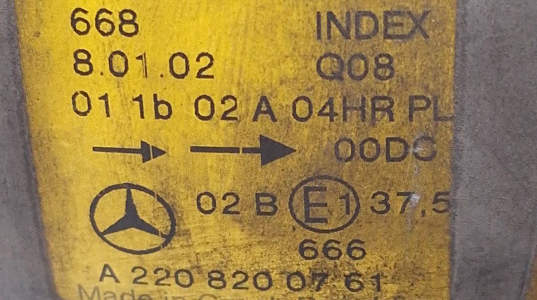 Far Stanga Mercedes-Benz S-CLASS (W220) 1998 - 2005 0301153271, A2208200761, 2208200761