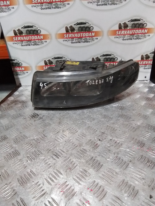 Far stanga Seat Toledo 2 (1999-2004) 1.9 Motorina 2001, 1M2941001D / VOLAN STANGA
