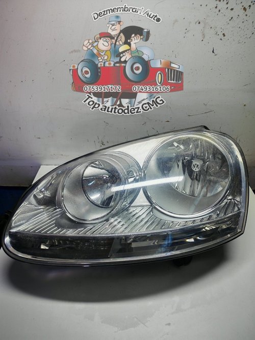 Far stanga VW Golf 5 halogen Europa