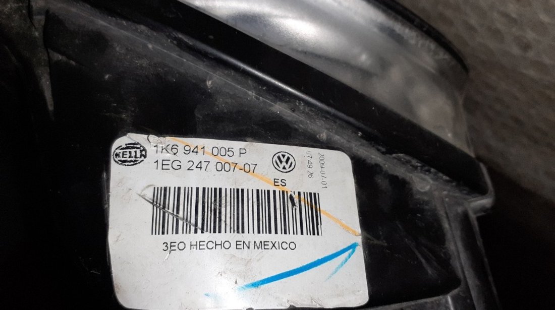 Far stanga Vw Golf V - Jetta  1K model 2007- 2009 cod 1K6941005P