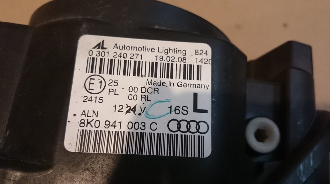 Far stanga Xenon led Audi A4 B8 cod: 8K0941003C