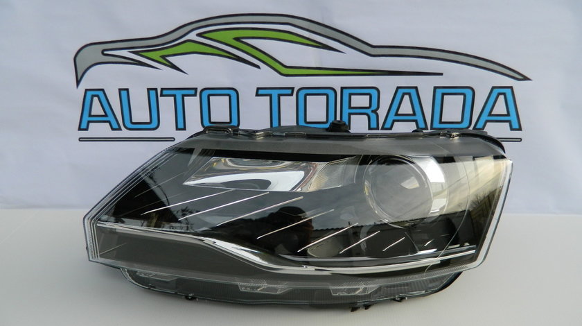 Far stanga xenon Led Skoda Rapid model 2017-2019 cod 5JB941015C, farul este complet,vezi cele 8 poz