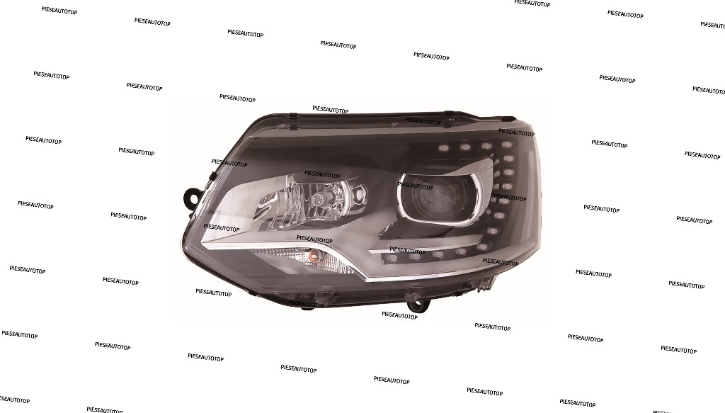 Far stanga xenon VW Transporter T5 2010-2015 NOU 7E5941017 (LUMINA ZI LED)