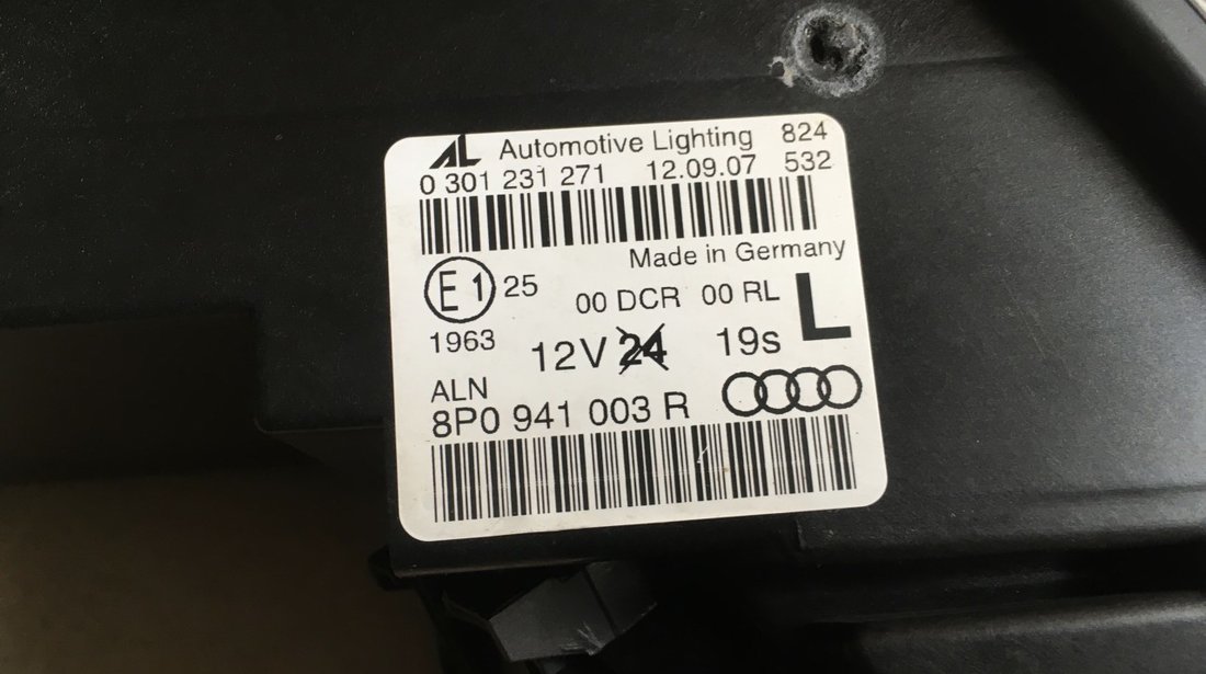 Far Xenon Audi A3 8P - Stg.  8P0941003R / 8P0941029R Complet echipat !