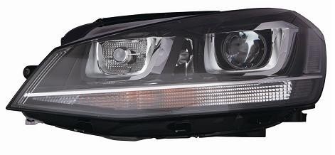 Far xenon dreapta VW Golf VII 13-17
