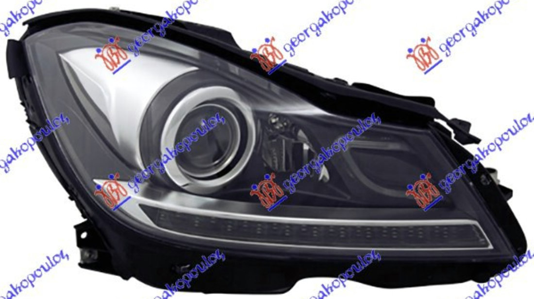 Far-Xenon Electric Adaptiv Dreapta Mercedes C-Class W204 Coupe 2011-2012-2013-2014-2015