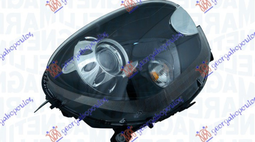 Far Xenon Fundal Negru Dreapta Mini CountryMan (F60) 2011 2012 2013 2014 2015 2016