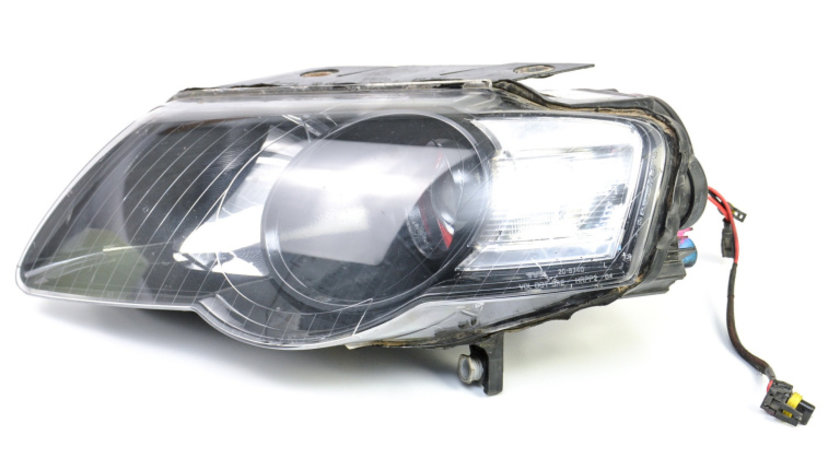 Far Xenon,stanga,volan Pe Stanga LHD VW PASSAT B6 2005 - 2010 20A734B, 20-A734B, 20-6740, 206740