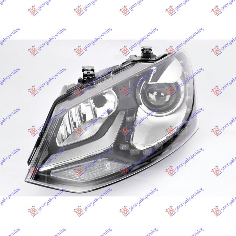 Far Xenon - Vw Polo 2009 , 6r1941039d
