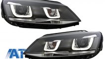 Faruri 3D LED compatibil cu VW Jetta Mk6 VI (2011-...