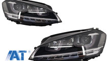 Faruri 3D LED Volan Dreapta compatibil cu VW Golf ...