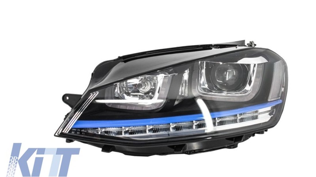Faruri 3D LED Volkswagen Golf 7 VII (2012-up) GTE Design Semnal LED