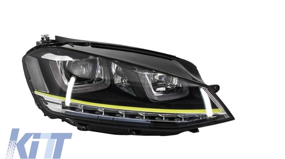 Faruri 3D LED Volkswagen Golf 7 VII (2012-up) R400 Design Semnal LED