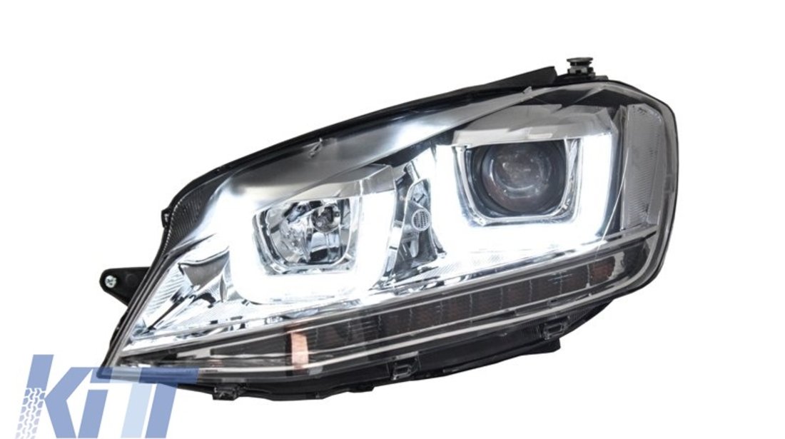 Faruri 3D LED Volkswagen Golf VII (2012-up) R-Line Chrome