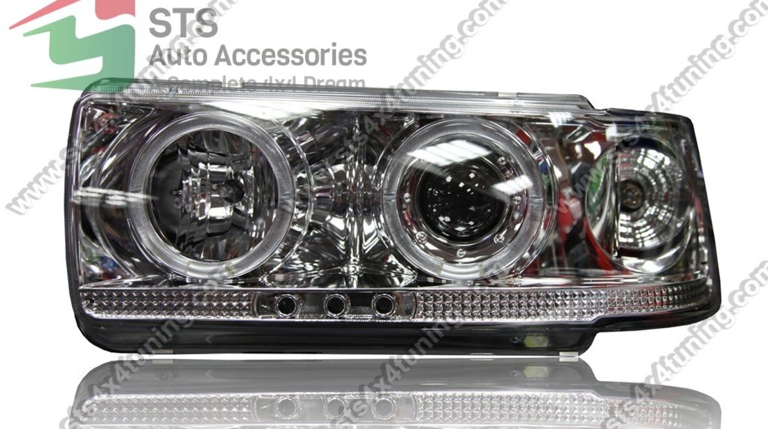 FARURI ANGEL EYE+LED TOYOTA LAND CRUISER FJ80 1990-1997 CU LUPA CR [V2]