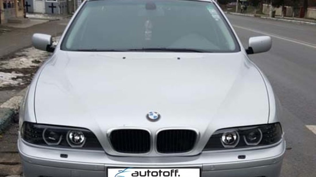 Faruri Angel Eyes 3D LED BMW Seria 5 E39 (1995-2003)