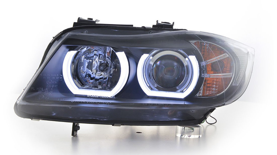 FARURI ANGEL EYES 3D LED compatibile cu BMW E90/E91 (05-11)
