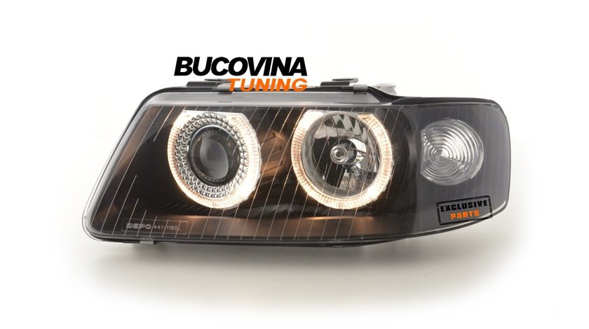 FARURI ANGEL EYES AUDI A3 8L (00-03) NEGRU
