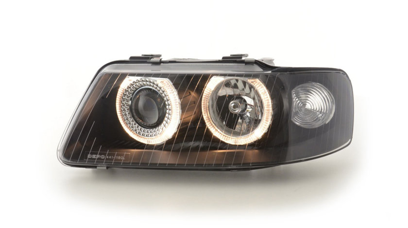 FARURI ANGEL EYES AUDI A3 8L (00-03) NEGRU