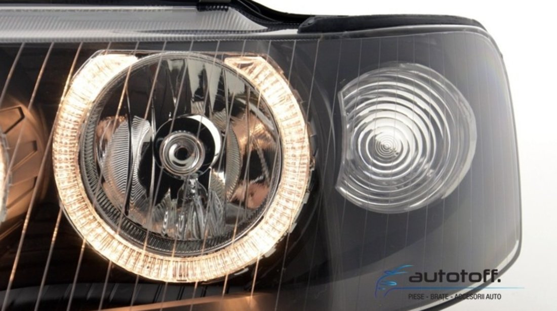 Faruri Angel Eyes AUDI A3 8L (1996-2003) Negru