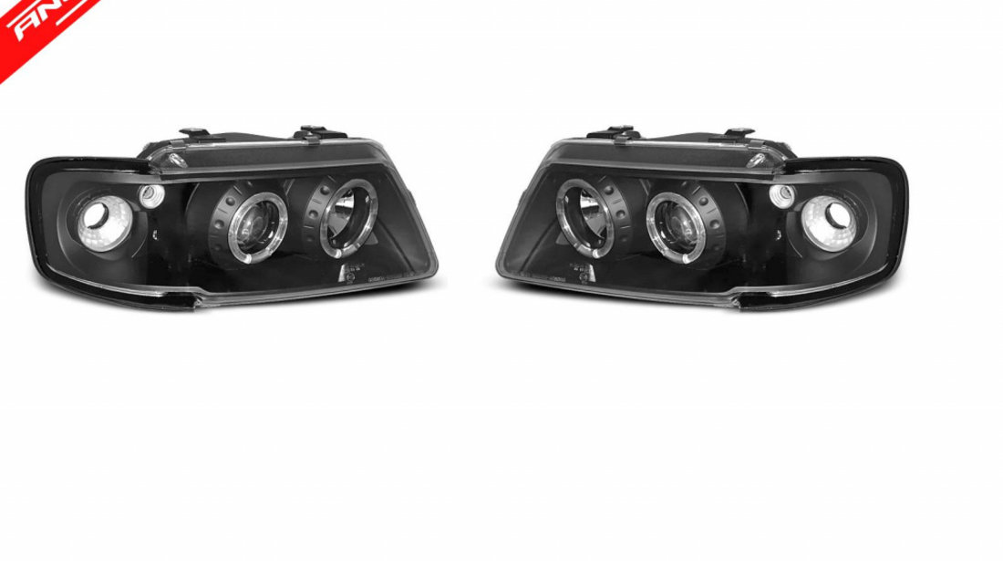 Faruri ANGEL EYES AUDI A3 8L 96-00 Negru