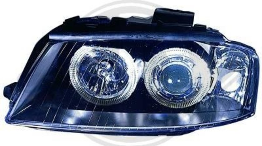 FARURI ANGEL EYES AUDI A3 8P FUNDAL BLACK -COD 1031380