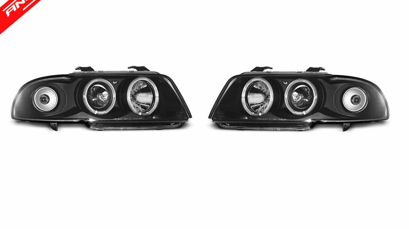 Faruri ANGEL EYES AUDI A4 94-98 Negru