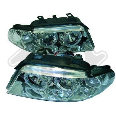 FARURI ANGEL EYES AUDI A4 B5 FUNDAL CROM -COD 1016680