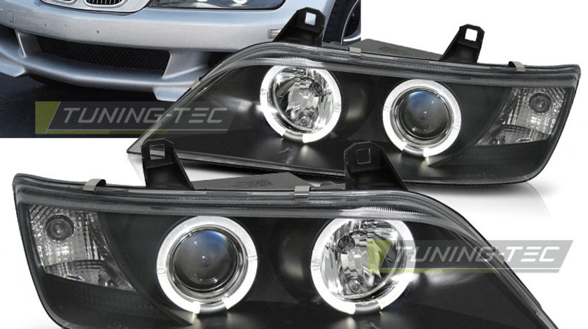 Faruri ANGEL EYES BLACK compatibila BMW Z3 01.96-02