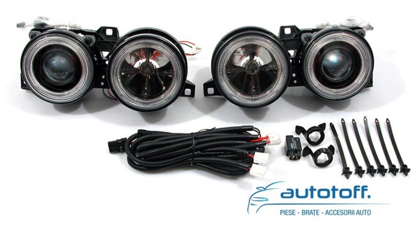 Faruri Angel Eyes BMW E30 seria 3