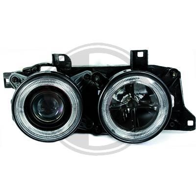 FARURI ANGEL EYES BMW E34 FUNDAL BLACK -COD FKFSBM9003