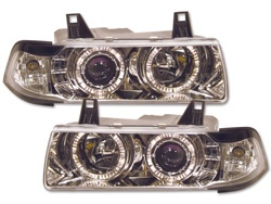 FARURI ANGEL EYES BMW E36 COUPE FUNDAL CROM -COD FKFSBM401