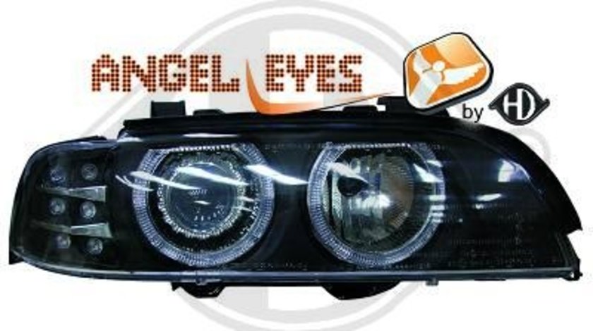 FARURI ANGEL EYES BMW E39 FUNDAL BLACK -COD 1223585