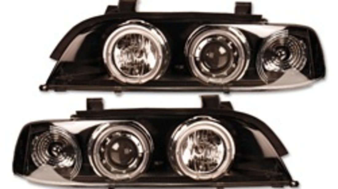 FARURI ANGEL EYES BMW E39 FUNDAL BLACK -COD FKFS8014