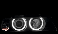 FARURI ANGEL EYES BMW E39 FUNDAL NEGRU -COD SWB07DB