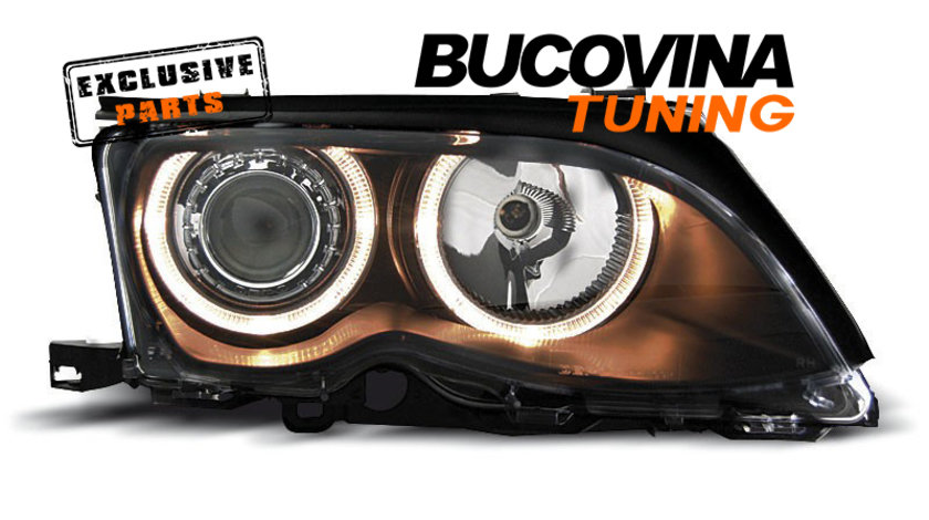FARURI ANGEL EYES BMW E46 (01-05) BLACK
