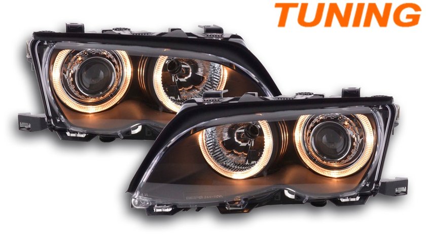 FARURI ANGEL EYES BMW E46 (01-05) BLACK