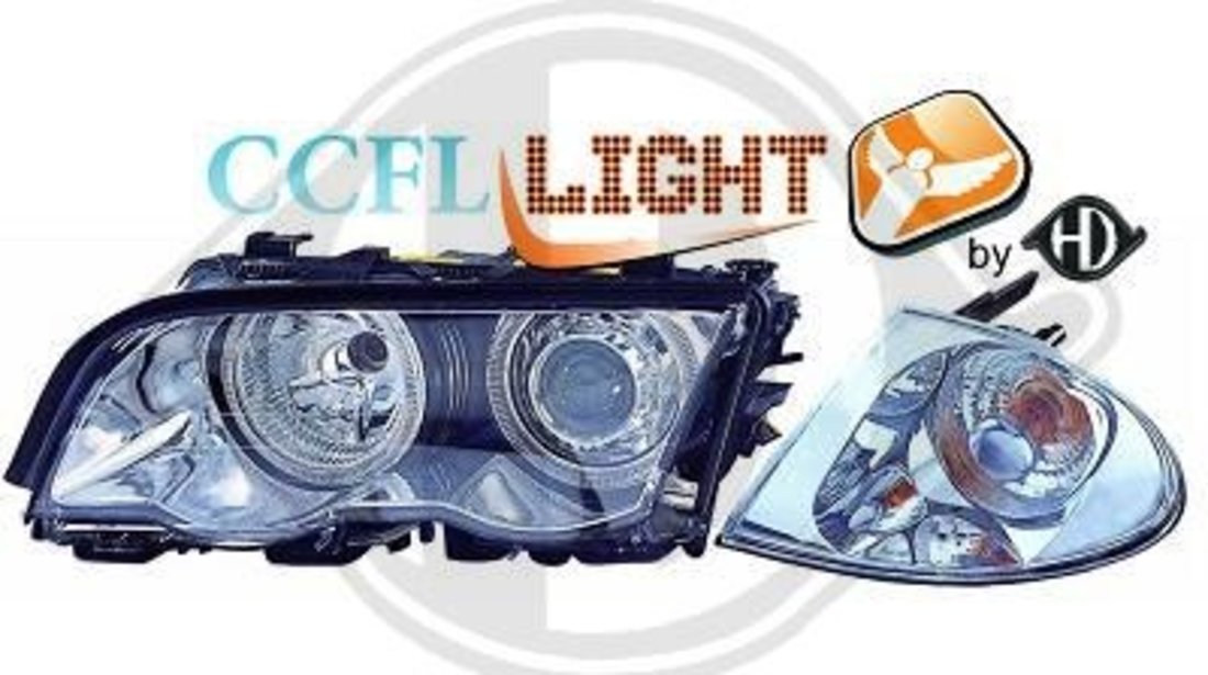 FARURI ANGEL EYES BMW E46(CCFL) FUNDAL CROM -COD 1214380