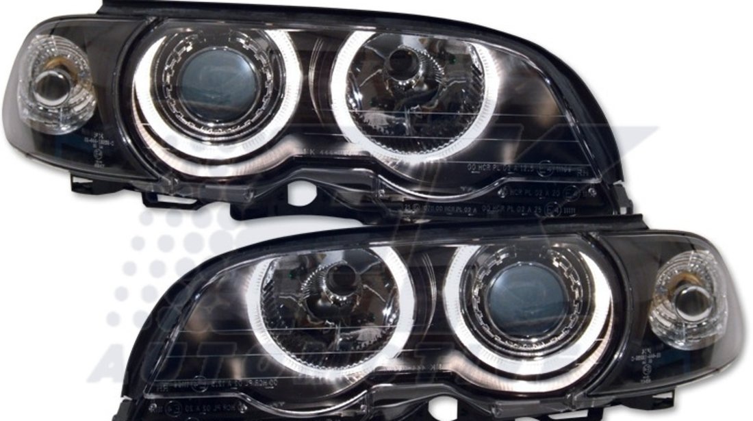 FARURI ANGEL EYES BMW E46 COUPE FUNDAL BLACK -COD FKFSXBM123