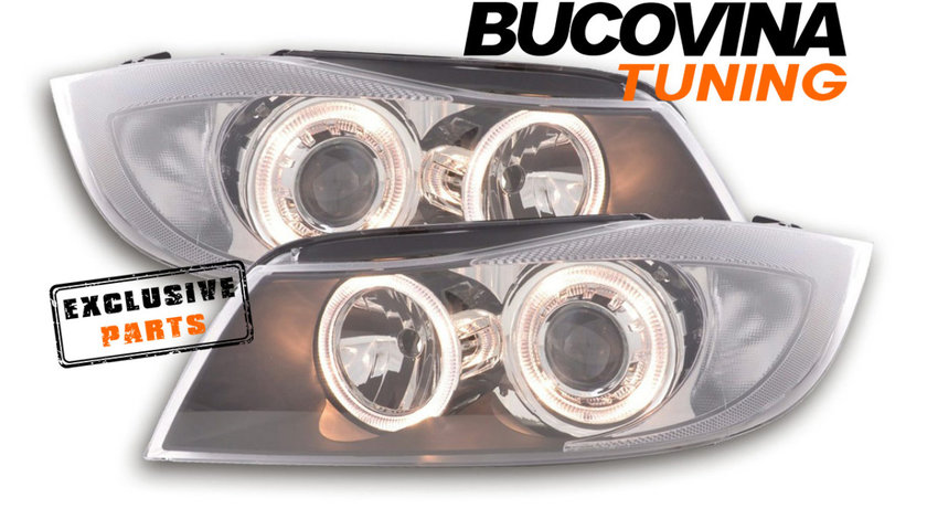 FARURI ANGEL EYES BMW E90/ E91 (05-11) BLACK