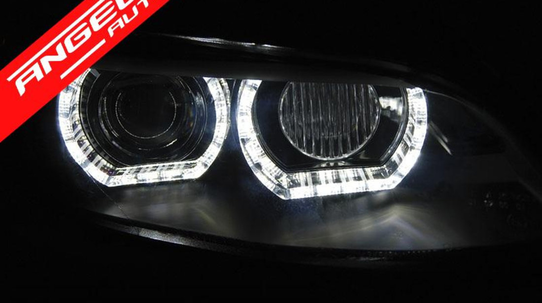 Faruri Angel Eyes BMW E92/E93 2006-2010 Xenon AFS