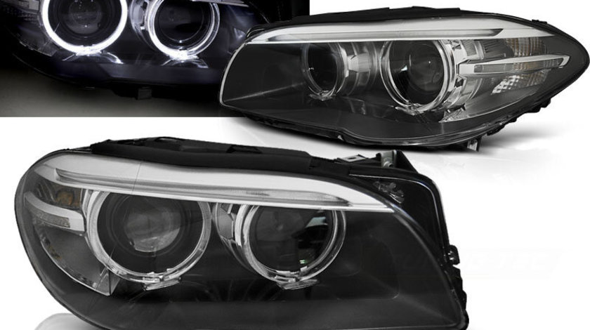 FARURI ANGEL EYES BMW F10/F11 NEGRU -COD BM09003