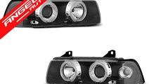 Faruri ANGEL EYES BMW Seria 3 E36 Coupe 90-99 Negr...