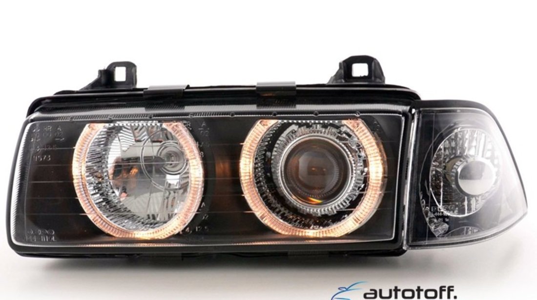 Faruri Angel Eyes BMW Seria 3 E36 Coupe/Cabrio (1991-1998)